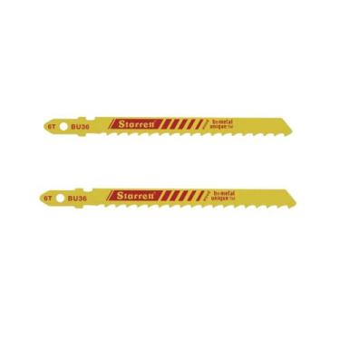 Imagem de Kit c/ 4 serras tico-tico bi-metal starrett 75mm bu36-2