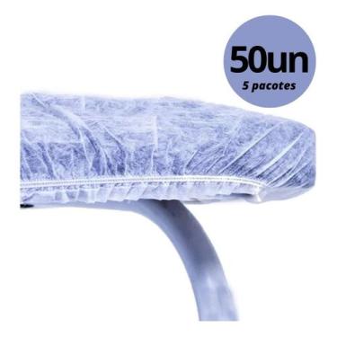 Imagem de 50 Lençol Descartável Maca Elastico 2,00 X 0,90cm Hospitalar tnt  - Ar