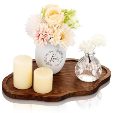 Imagem de Bandeja decorativa BIEOFFEI Cloud Bandeja de joias de madeira em madei