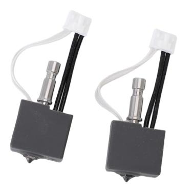 Imagem de WALFRONT Kit de Aço Endurecido 2PCS 0.4mm Extrusora Hotend Bocal para Impressora 3D Kobra S1, 200K Termistor Alta Temperatura Compatibilidade para PLA PETG TPU ABS ASA