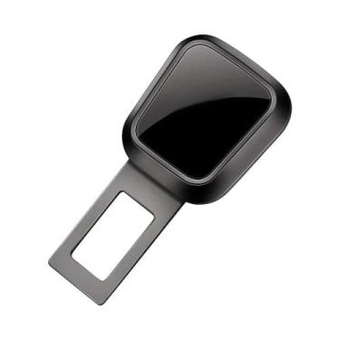 Imagem de Fivela De Extensão De Cinto De Segurança De Carro Em Cinza Gunmetal Pa