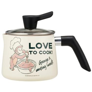 Imagem de Skater ANMP1-A Multi-Pot, 0,3 gal (1,3 L) para fogo a gás, 7 em 1, panela multiuso, panela de arroz, panela de leite, fritadeira, panela de mão única, George Curioso