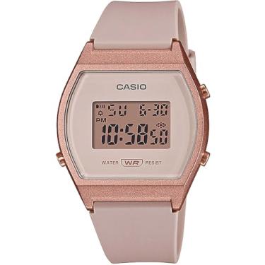 Imagem de Casio - Coleção Armbanduhr LW-204-4AEF - Damen Uhr - Spritzfest - Digital - Mit Kunststoffband - Rosa, rosa, Alça