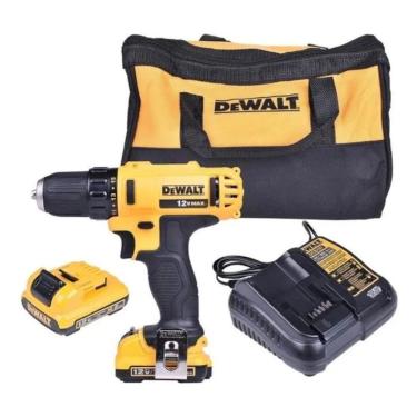 Imagem de Furadeira E Parafusadeira A Bateria 12V Dewalt Modelo Dcd710
