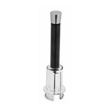 Imagem de Saca Rolha Tipo Bomba Ar Inox Preto 19 cm Mimo AC20120 - Mimo Style