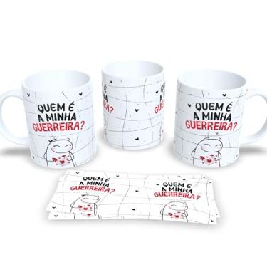 Imagem de Caneca de Porcelana com Estampa Amigas – Amizade Verdadeira (Quem é a minha guerreira)