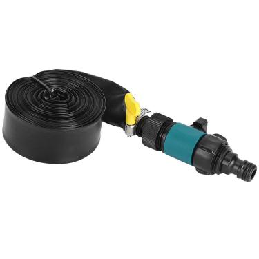 Imagem de Phefop Aspersores de Trampolim, Material de PVC Cor Azul de 12m de Comprimento de água Giratória de água de água de água de água para o Jardim de Festas de água No Verão Resfriamento