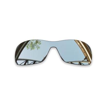 Imagem de SmartVLT Lentes de reposição masculinas de titânio prata para óculos de sol Oakley Antix OO9077
