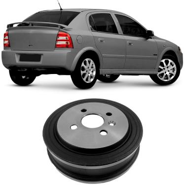 Imagem de Par Tambor Freio Astra Corsa Vectra 94 a 2021 Traseiro Sem Cubo Fremax BD8063