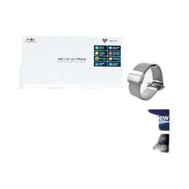 Imagem de Smartwatch Masculino 4G HK10 ULTRA 3 Com NFC, Bússola, Chamada BT, Esp