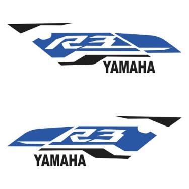 Imagem de Adesivo Protetor Tank Pad Yamaha YZF R3 2016 Lateral - Cromo Sign