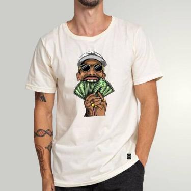 Imagem de Camiseta Masculina Trap Money Estampada 100% Algodão Premium - MKR, Of