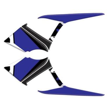 Imagem de Adesivo Protetor Tank Pad Resinado Compatível com Motocicletas de 2017