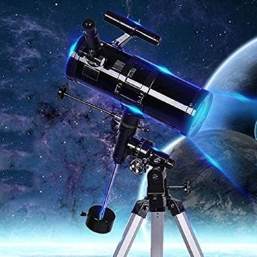 Imagem de Telescópio refrator de telescópio, telescópio de viagem, refrator de distância focal de 700 mm, telescópios astronomia para adultos iniciantes s/3
