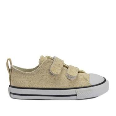 Imagem de Tênis Infantil Menina Converse All Star Ck1204 Amêndoa-Feminino