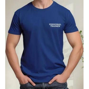 Imagem de Camiseta Camisa Algodão Adulto Feminina Masculina Personal Trainer Uni