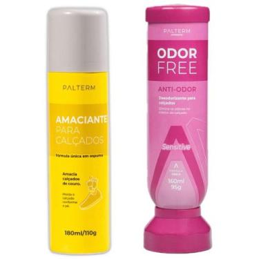 Imagem de Kit Amaciante para calçados e Desodorante Odor Free para calçados Sens