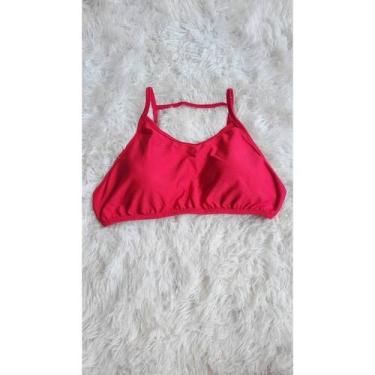 Imagem de Top de Academia Fitness Com bojo removivel Tiras Costa Nua - PIJAMAS V