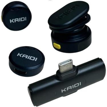 Imagem de Microfone Sem Fio Lapela Duplo Anti Ruído Android (Tipo C) Modelo:Android - Tipo C