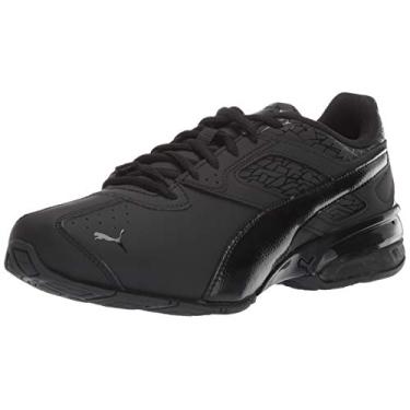 Imagem de PUMA Tênis de corrida infantil Tazon 6 Wov Ps, Preto, 14