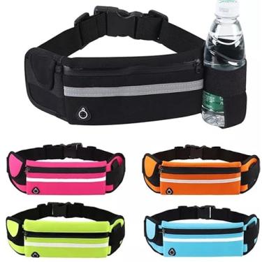 Imagem de Pochete Esportes Porta Celular Academia Corrida Cinta Fiitness Saco De Corrida Cintura, Cores Aleatórias