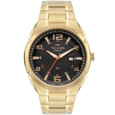Imagem de Relógio Masculino Technos Skymaster Aço Dourado 2117LEA/1P