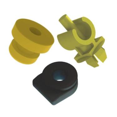 Imagem de Kit Presilha Grampo Haste Da Vareta Do Capô Fox - Mestre da Fixação