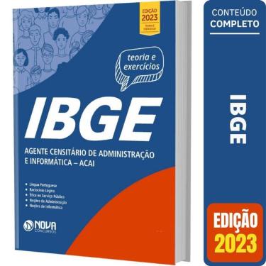 Imagem de Apostila Ibge Agente Censitário Administração Informática