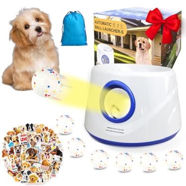 Imagem de Wortade Mini lançador automático de bolas para cães azul