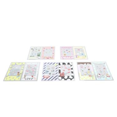 Imagem de Generic Adesivo Colorido para Porta-retratos, 10 Peças, para álbum de Fotos, Elegante, Faça você Mesmo, Scrapbook, Versátil, Adesivo para Porta-retratos, Material para Animais de Estimação (Estilo 2)