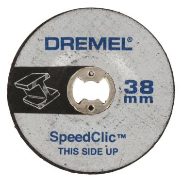 Imagem de Disco para Esmerilhar de Óxido de Alumínio Sistema EZ Lock 38 mm com 2 Unidades - 2615E541AC000 - DREMEL