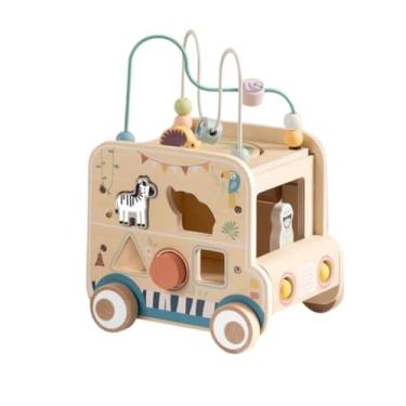 Imagem de TOOKY TOY, Jipe do Explorador em Madeira Tooky Toy