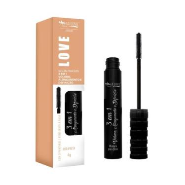 Imagem de Máscara Cílios Rímel Max Love 3 Em 1 Resistente Água Volume