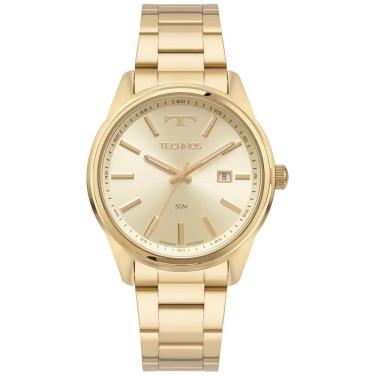 Imagem de Relógio Technos Masculino Steel Dourado - 2115tya/1d
