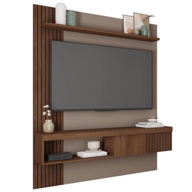 Imagem de Painel Para Tv Suspenso 55 Pol. Helen C01 Fendi/havana - Mpozenato