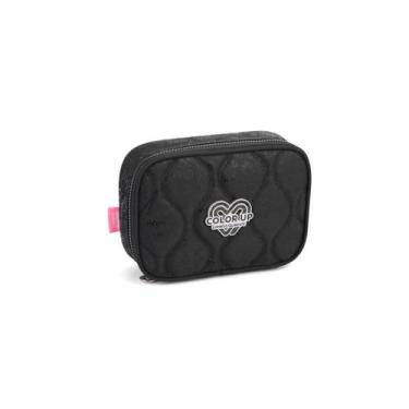 Imagem de Estojo Box Matelassê Feminino Bolsa para Lápis Espaçoso - Seanite, Pre