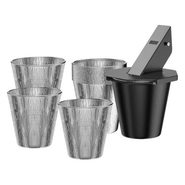 Imagem de RNXRZANK Forros E Balde Coletor de óleo, Acessórios Resistentes para Churrasco, Ideais para Camping E Festas, com 15 Liner