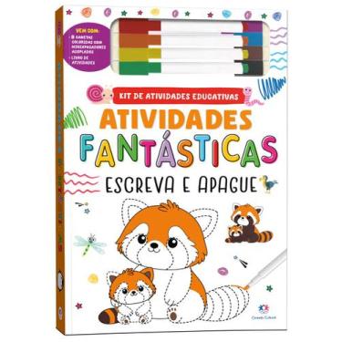 Imagem de Livro - Atividades fantásticas - Kit escreva e apague