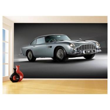 Imagem de Papel De Parede 3D Carro Antigo Db5 Aston Martin 3,5M Cxr02 - Você Dec