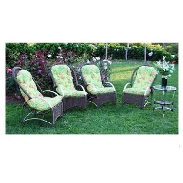 Imagem de Conjunto Poltronas Área Externa,fibra Sintética,piscina - Sarah Móveis