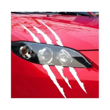 Imagem de Adesivo Refletivo De Garra De Monstro Para Carro, Decalque De Faixa De