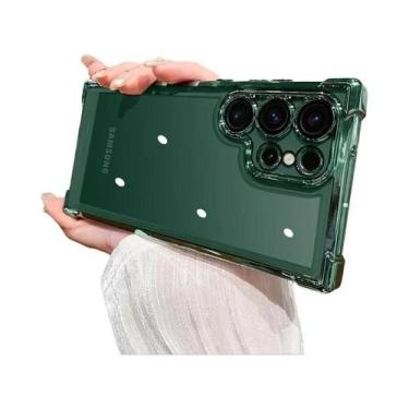 Imagem de Capa Híbrida De Acrílico Transparente Luxuosa E À Prova De Choque Para