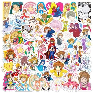 Imagem de Adesivos Cards Captors Sakura Waterproof Vinyl 50 unidades/lote