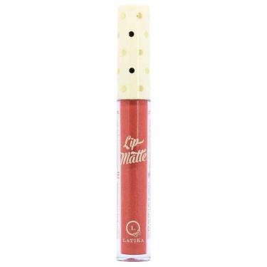 Imagem de Batom Líquido Latika Lip Matte 9ml, N 08 Coral