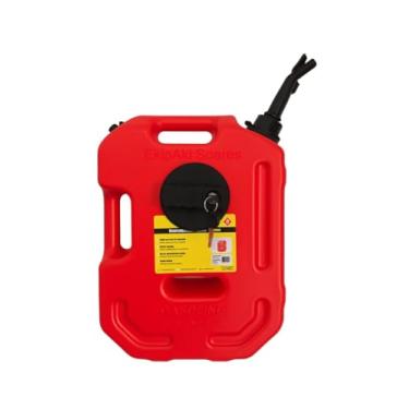 Imagem de Galão de Gasolina 10L Com Suporte de Trava Com Chave Para Moto, Jeep, Quadriciclo, Jet Sky.