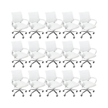 Imagem de Cadeira de Escritório Oficial Begonia Tela Mesh Ergonômica - Oficial W