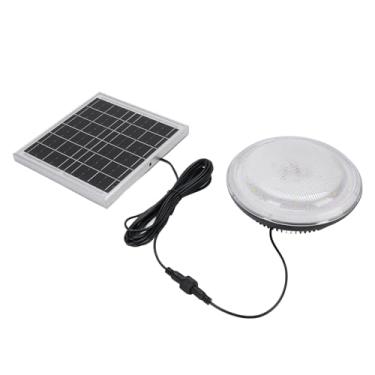 Imagem de KUIDAMOS Luz de Teto Solar IP65 à Prova de Chuva Com Controle Remoto Regulável Luz Solar para Interior e Exterior, Material ABS