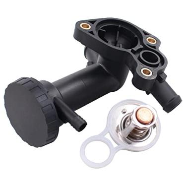 Imagem de MOTOKU Termostato de arrefecimento do motor com conjunto de carcaça de junta para MINI Cooper 2002-2008