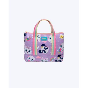 Imagem de Necessaire Grande Multibichos Puket 050404156, Lavanda, UN