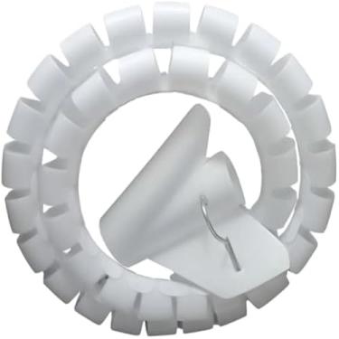 Imagem de Organizadora de fios e cabos com aplicacao, preta, versatil e resistente, 20mmx1m, flexivel